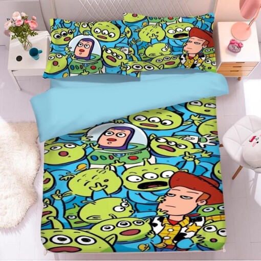 Toy Story Woody Forky 28 Duvet Cover Quilt Cover Pillowcase