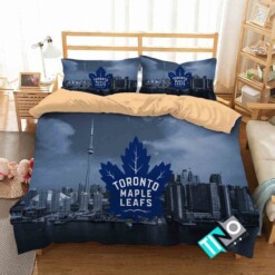 Nhltoronto Maple Leaf 1 Logo 3d Duvet Cover Bedding Sets