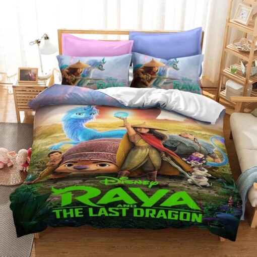 The Last Dragon Raya 5 Duvet Cover Quilt Cover Pillowcase