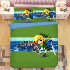 Super Smash Bros Ultimate Mario 17 Duvet Cover Quilt Cover