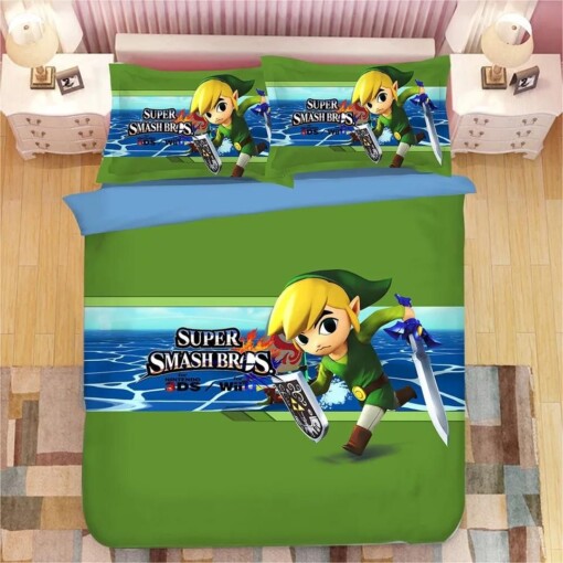 Super Smash Bros Ultimate Mario 17 Duvet Cover Quilt Cover