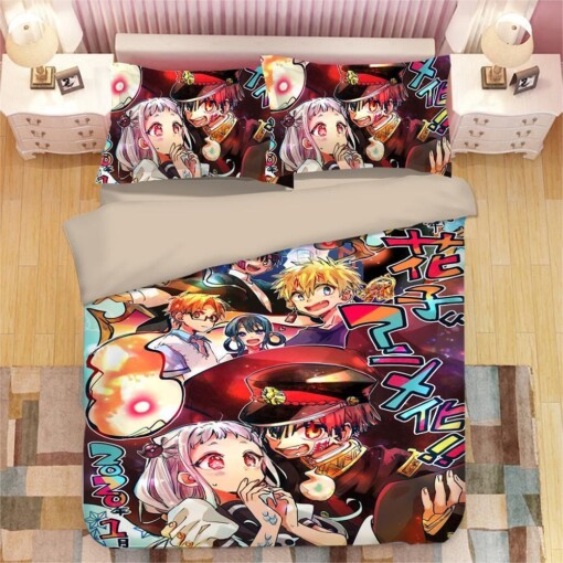 Toilet Bound Hanako Kun 13 Duvet Cover Pillowcase Bedding Sets Home