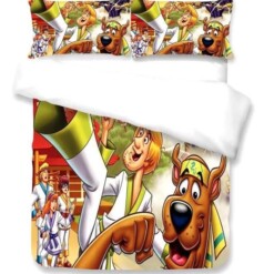 Scooby Doo 1 Duvet Cover Pillowcase Bedding Sets Home Bedroom