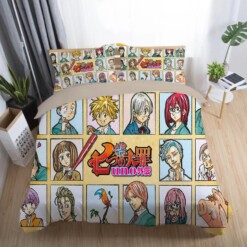 The Seven Deadly Sins 1 Duvet Cover Quilt Cover Pillowcase