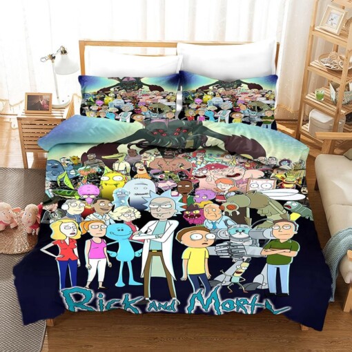 Rick And Morty Season 4 9 Duvet Cover Quilt Cover