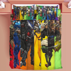 Overwatch Duvet Tracer Junkrat Hanzo Reaper Bedding Sets Comfortable Gift