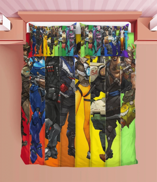 Overwatch Duvet Tracer Junkrat Hanzo Reaper Bedding Sets Comfortable Gift