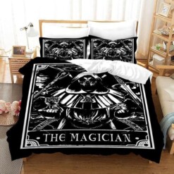 Tarot The Magician 8 Duvet Cover Pillowcase Bedding Sets Home