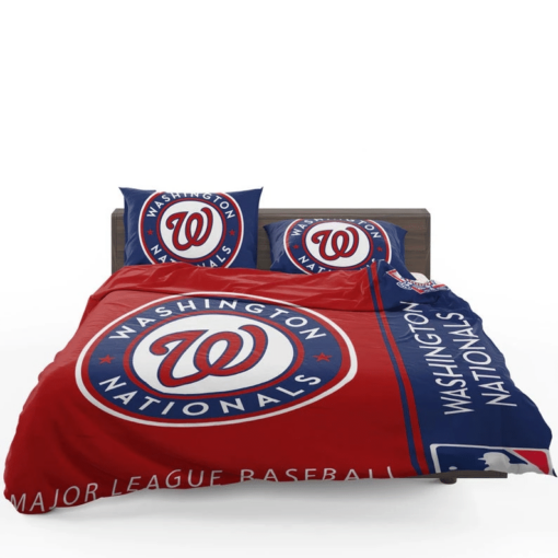 Washington Nationals Custom Bedding Sets Baseball Team Cover Set Set