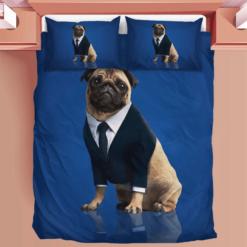 Pug Duvet Pug Dog Bedding Sets Comfortable Gift Quilt Bed