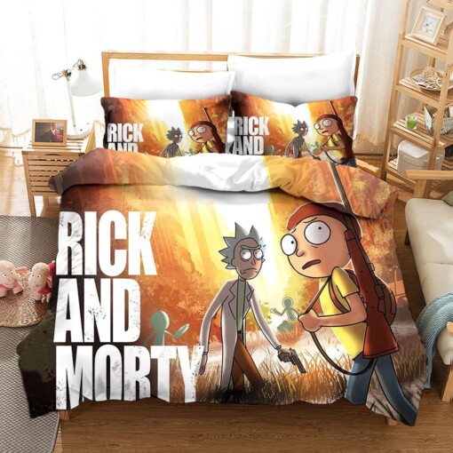 Rick And Morty Season 4 8 Duvet Cover Quilt Cover