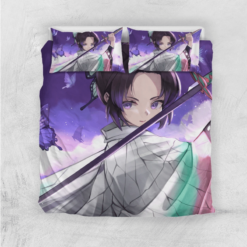 Shinobu Demon Slayer Bug Pillar Bedding Sets Quilt Sets Duvet