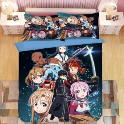 Sword Art Online Sao 8 Duvet Cover Quilt Cover Pillowcase