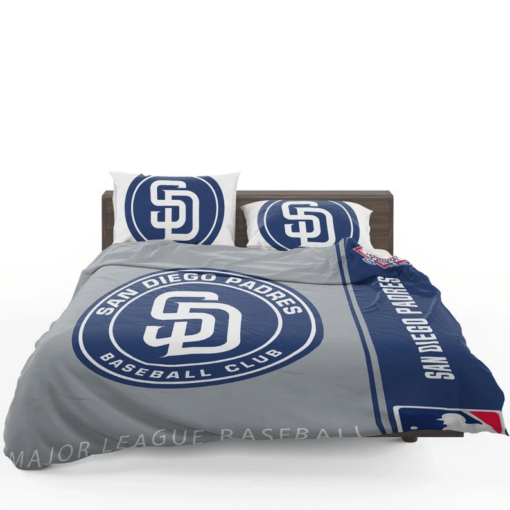 San Diego Padres Custom Bedding Sets Baseball Team Cover Set