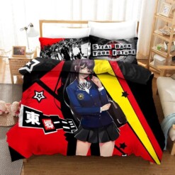 Persona 5 Futaba Sakura 2 Duvet Cover Quilt Cover Pillowcase