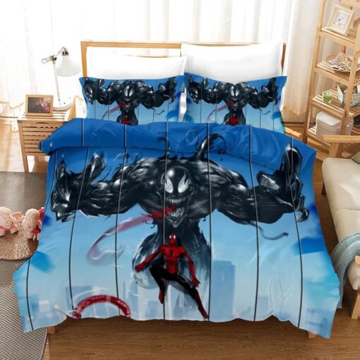 Venom 1 Duvet Cover Quilt Cover Pillowcase Bedding Sets Bed