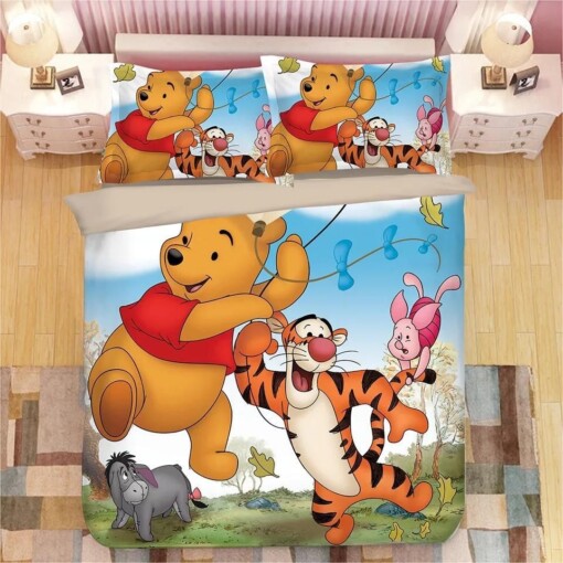 Winnie The Pooh 5 Duvet Cover Pillowcase Bedding Sets Home