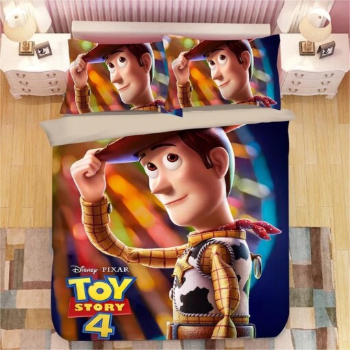 Toy Story Woody Forky 7 Duvet Cover Quilt Cover Pillowcase