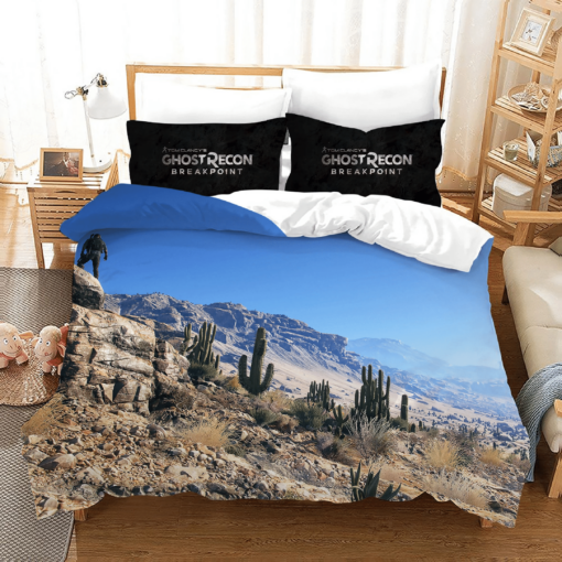 Tom Clancy Ghost Recon Breakpoint 3 Duvet Cover Quilt Cover
