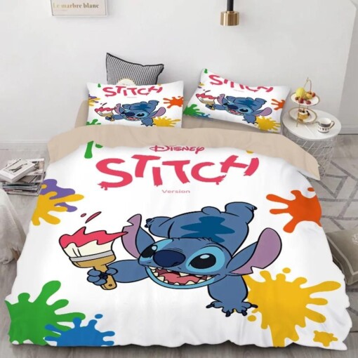 Stitch 15 Duvet Cover Quilt Cover Pillowcase Bedding Sets Bed