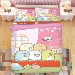 Sumikkogurashi 10 Duvet Cover Quilt Cover Pillowcase Bedding Sets Bed