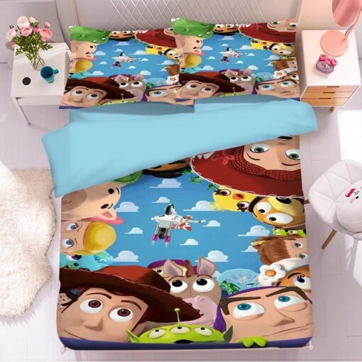 Toy Story Woody Forky 23 Duvet Cover Quilt Cover Pillowcase