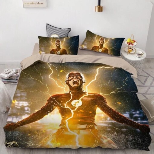 The Flash Barry Allen 13 Duvet Cover Quilt Cover Pillowcase