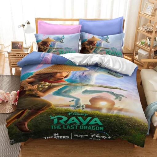 The Last Dragon Raya 2 Duvet Cover Quilt Cover Pillowcase