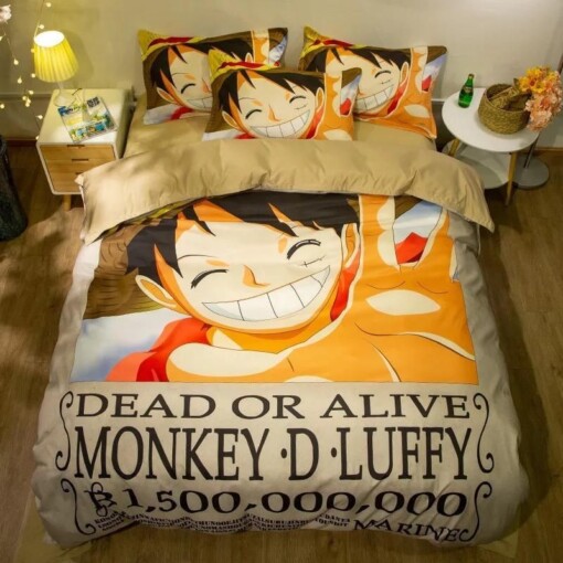 One Piece Monkey D Luffy 11 Duvet Cover Pillowcase Bedding