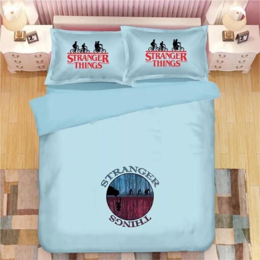 Stranger Things 35 Duvet Cover Pillowcase Bedding Sets Home Bedroom