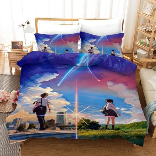 Your Name Kimi No Na Wa Makoto Shinkai 3 Duvet