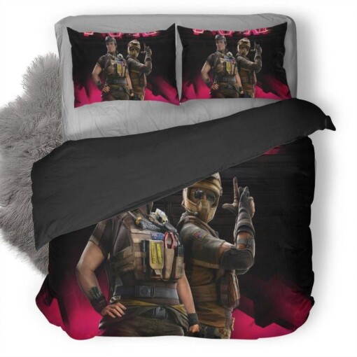 Tom Clancy Rainbow Six Siege 6 Duvet Cover Quilt Cover