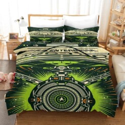 Star Trek Enterprise 1 Duvet Cover Quilt Cover Pillowcase Bedding