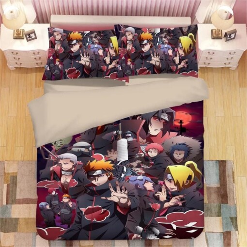 Naruto Uzumaki Naruto 11 Duvet Cover Pillowcase Bedding Set Quilt