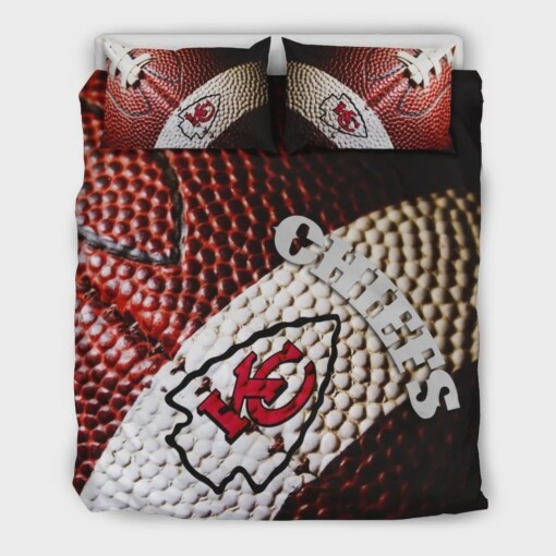 Rugby Superior Comfortable Kansas City Chiefs Duvet Cover Quilt Cover