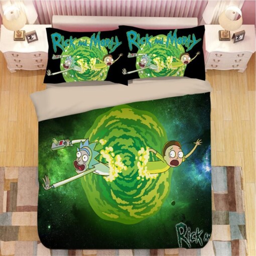 Rick And Morty 14 Duvet Cover Quilt Cover Pillowcase Bedding