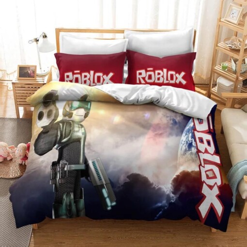 Roblox Team 23 Duvet Cover Quilt Cover Pillowcase Bedding Sets