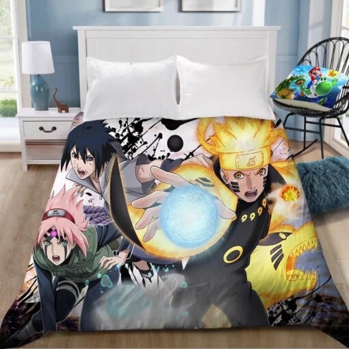 Naruto Uzumaki Naruto 35 Duvet Cover Quilt Cover Pillowcase Bedding