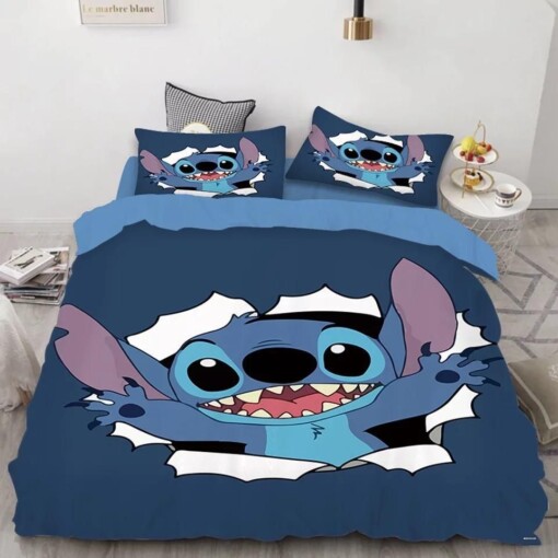 Stitch 2 Duvet Cover Pillowcase Bedding Sets Home Bedroom Decor