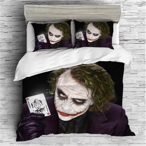 The Dark Knight Batman Joker Clown 1 Duvet Cover Pillowcase