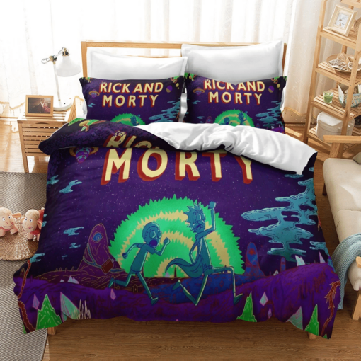 Rick And Morty Bedding 45 Luxury Bedding Sets Quilt Sets