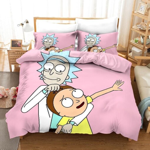 Rick And Morty Season 4 6 Duvet Cover Pillowcase Bedding
