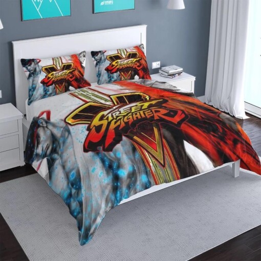 Street Fighter 6 Duvet Cover Quilt Cover Pillowcase Bedding Sets