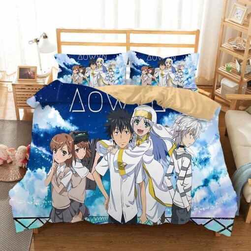 Toaru Majutsu No Index 13 Duvet Cover Pillowcase Bedding Sets