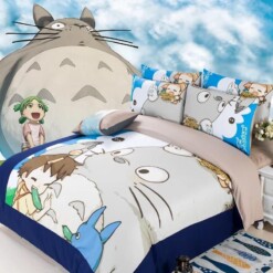 Tonari No Totoro 11 Duvet Cover Pillowcase Bedding Sets Home