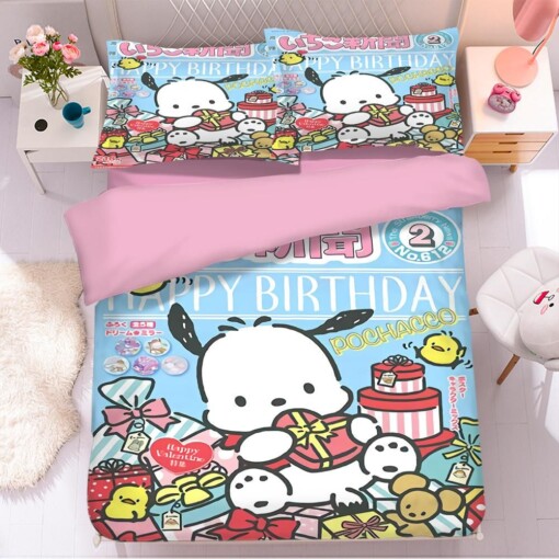 Pachacco Pochacco Pocha Pocha Chubby 4 Duvet Cover Quilt Cover