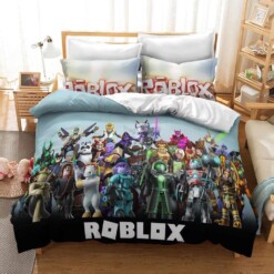 Roblox Team 37 Duvet Cover Quilt Cover Pillowcase Bedding Sets