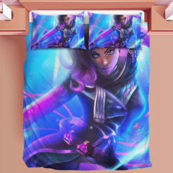 Overwatch Duvet Sombra Bedding Sets Comfortable Gift Quilt Bed Sets