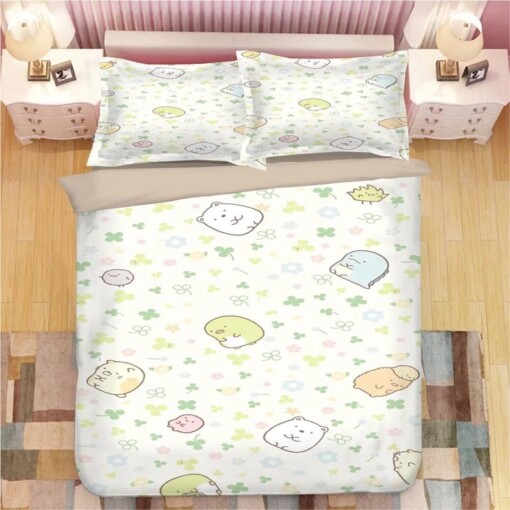 Sumikkogurashi 5 Duvet Cover Quilt Cover Pillowcase Bedding Sets Bed