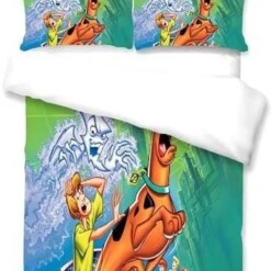 Scooby Doo 7 Duvet Cover Pillowcase Bedding Sets Home Bedroom